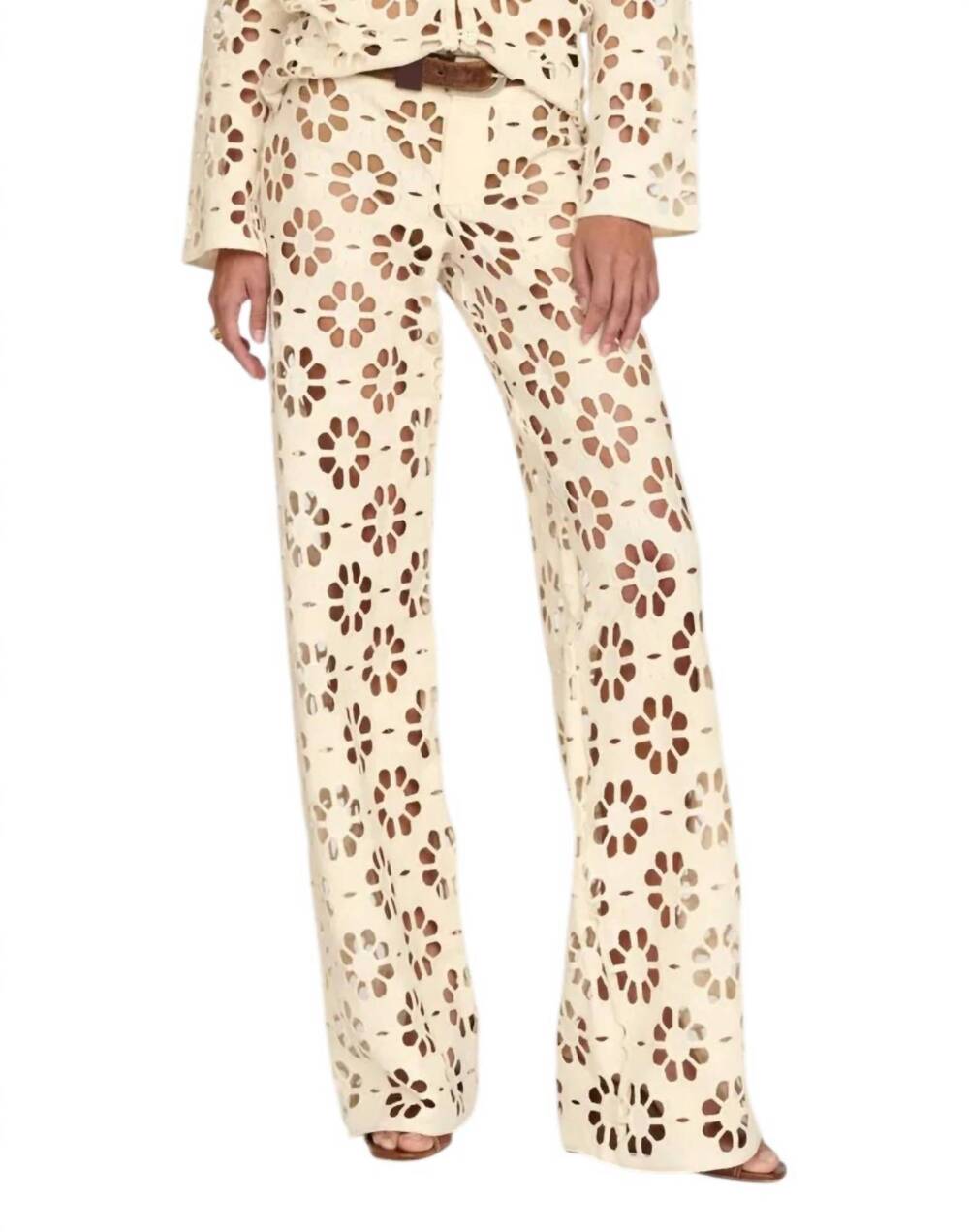 NEW ELIOU rafa wide leg pants in calpi cru